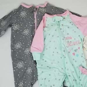 Baby Girl Sleep and Play, Bodysuit